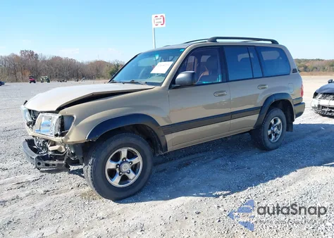 2001 Toyota Land Cruiser from USA, damaged, VIN JTEHT05J912009681